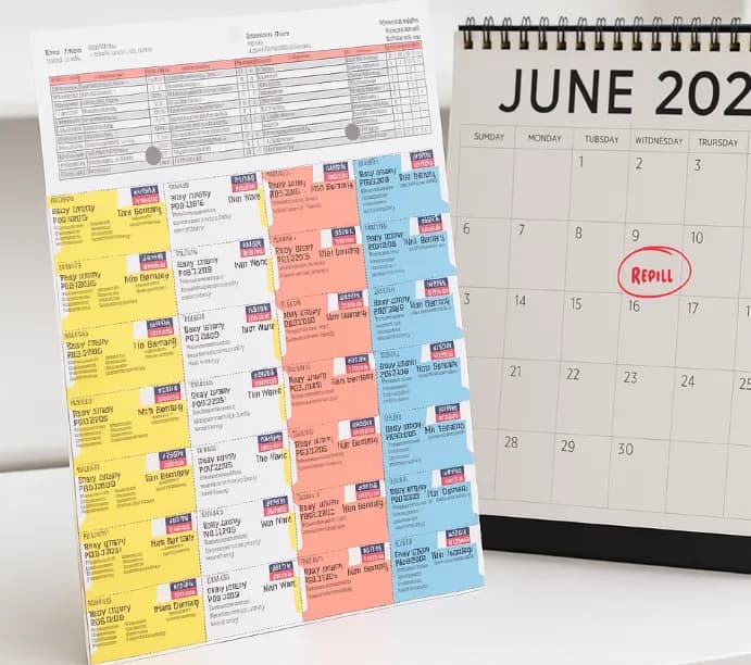 Thrift Drugs team helping a customer